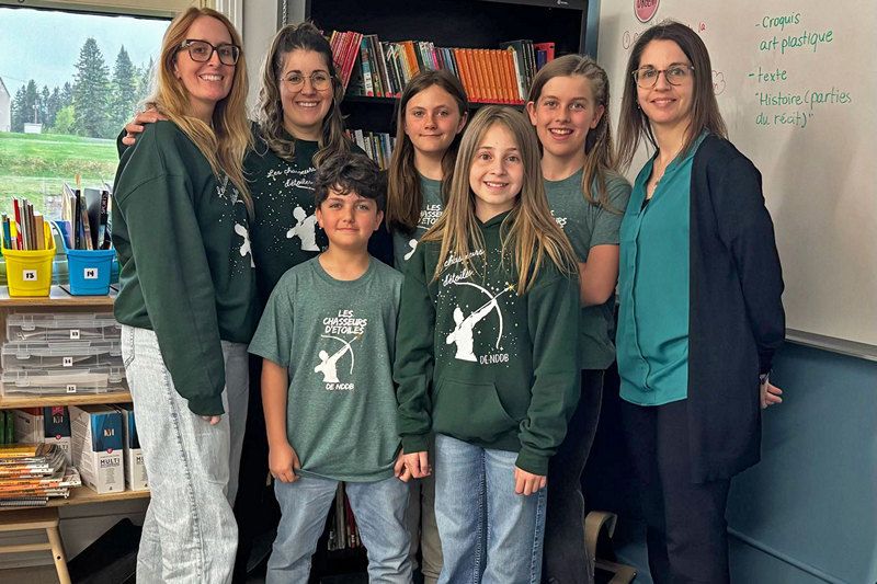Récompense pour l’école de la Voie-Lactée de Notre-Dame-Des-Bois